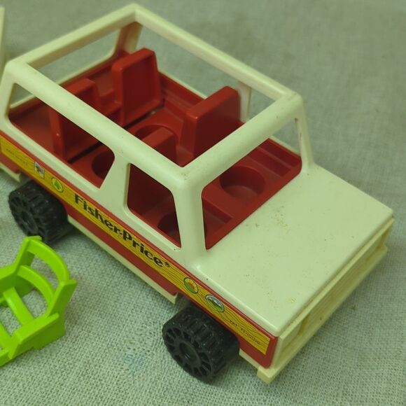Set#9 Fisher Price Little People Play Family Car Pop-up Camper #992 - Picture 7 of 16